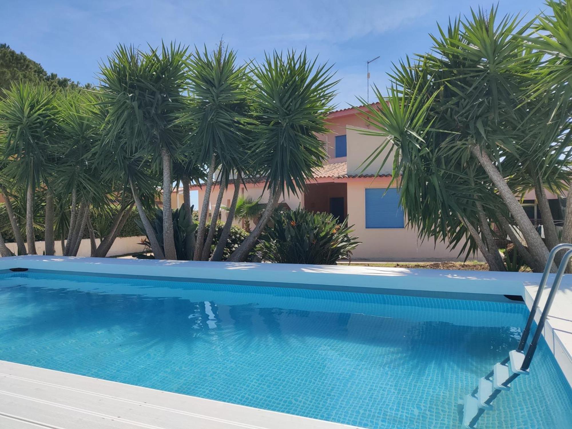 Pool Seaside Relais - Ville Ninfea, Marea, Rosa E Cassiopea Fontane Bianche Exterior photo