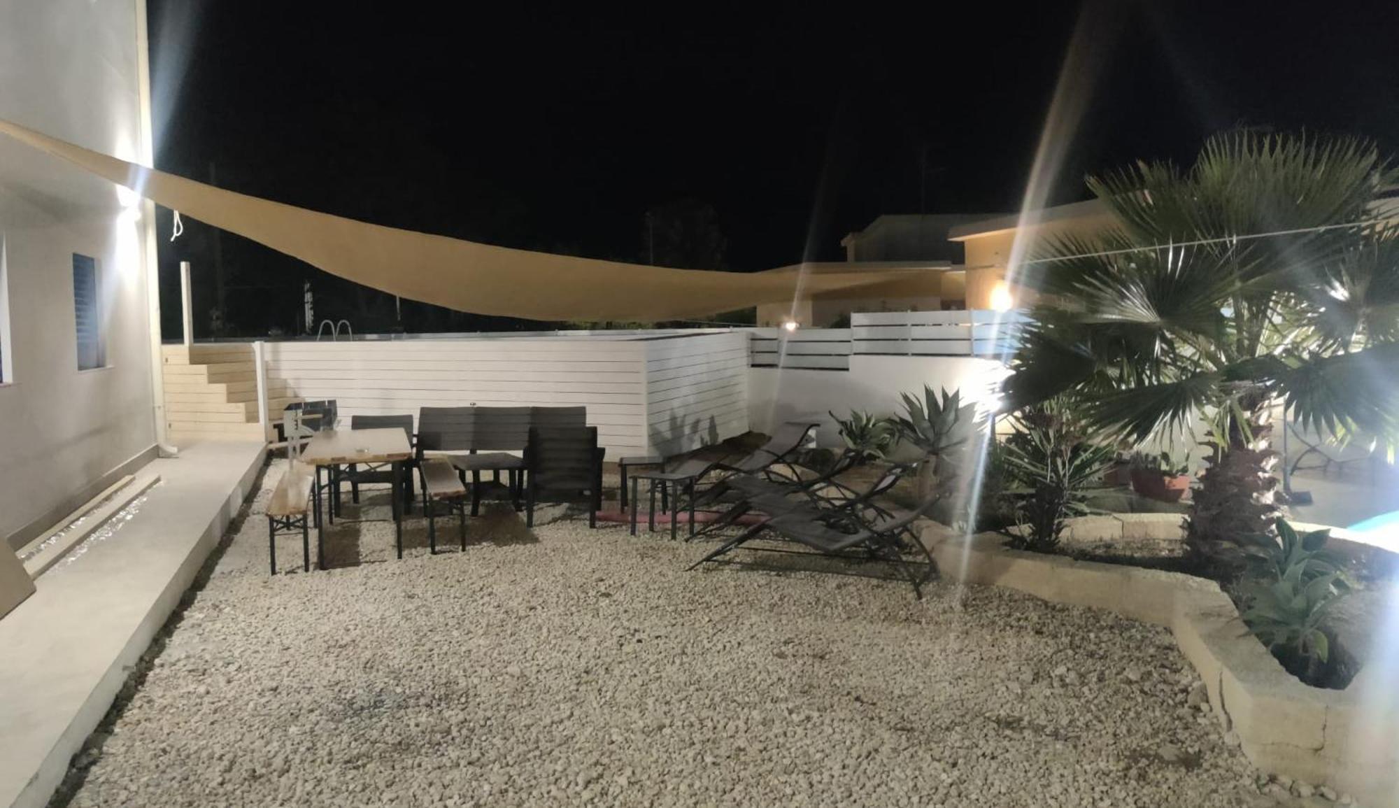 Pool Seaside Relais - Ville Ninfea, Marea, Rosa E Cassiopea Fontane Bianche Exterior photo